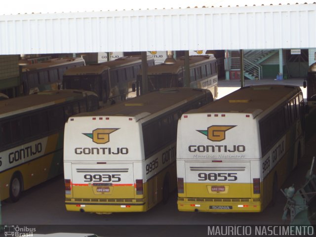 Empresa Gontijo de Transportes 9855 na cidade de Contagem, Minas Gerais, Brasil, por Maurício Nascimento. Número da foto: #2704037.
