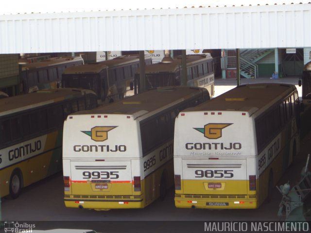 Empresa Gontijo de Transportes 9855 na cidade de Contagem, Minas Gerais, Brasil, por Maurício Nascimento. ID da foto: 2704037.