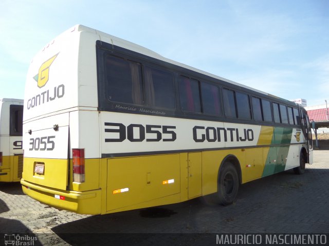 Empresa Gontijo de Transportes 3055 na cidade de Contagem, Minas Gerais, Brasil, por Maurício Nascimento. ID da foto: 2703988.