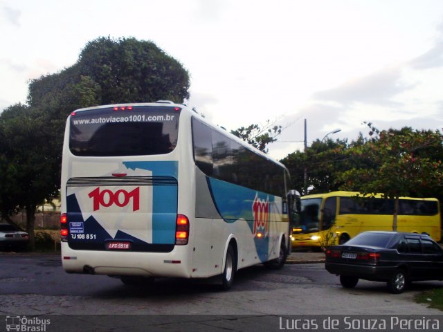 Auto Viação 1001 RJ 108.851 na cidade de Campos dos Goytacazes, Rio de Janeiro, Brasil, por Lucas de Souza Pereira. ID da foto: 2703997.