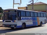 Jusbus Turismo 1518 na cidade de Santa Maria da Vitória, Bahia, Brasil, por Thiago  Pacheco. ID da foto: :id.