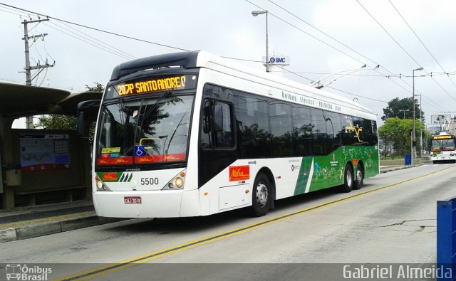 Metra - Sistema Metropolitano de Transporte 5500 na cidade de São Bernardo do Campo, São Paulo, Brasil, por Gabriel Almeida. Número da foto: #2706306.