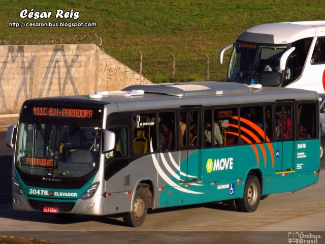 Expresso Luziense > Territorial Com. Part. e Empreendimentos 30476 na cidade de Belo Horizonte, Minas Gerais, Brasil, por César Ônibus. Número da foto: #2705316.