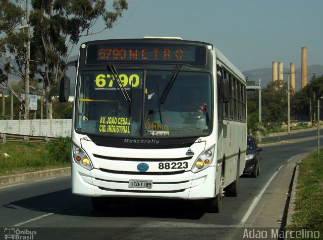 Viação Novo Retiro 88223 na cidade de Contagem, Minas Gerais, Brasil, por Adão Raimundo Marcelino. Número da foto: #2705889.