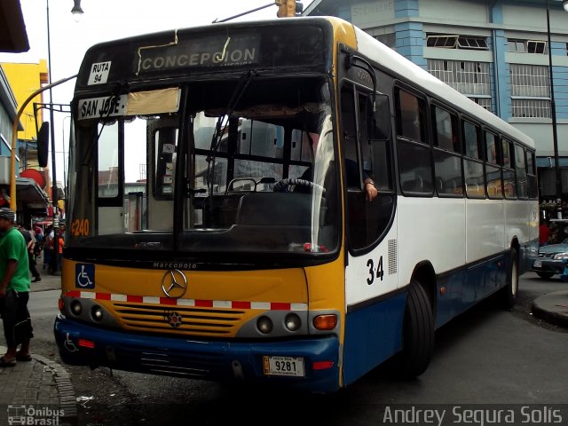 METROCOOP 3-04 na cidade de Merced, San José, San José, Costa Rica, por Andrey Segura Solís. Número da foto: #2704761.