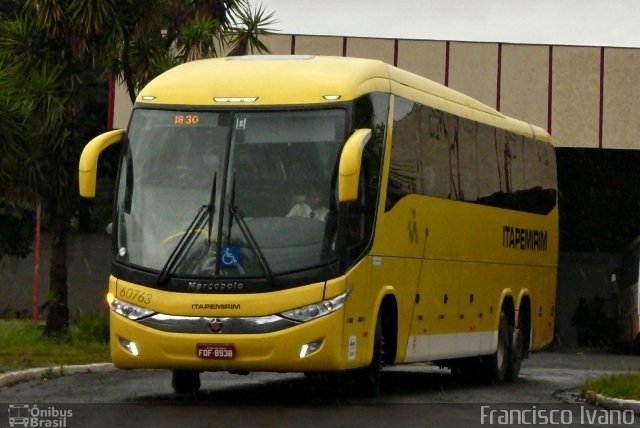 Viação Itapemirim 60763 na cidade de Ourinhos, São Paulo, Brasil, por Francisco Ivano. Número da foto: #2706356.