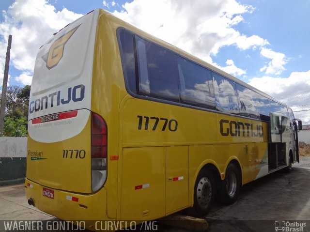 Empresa Gontijo de Transportes 11770 na cidade de Curvelo, Minas Gerais, Brasil, por Wagner Gontijo Várzea da Palma-mg. Número da foto: #2707941.