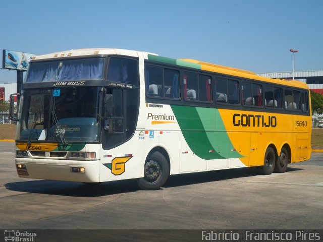 Empresa Gontijo de Transportes 15640 na cidade de Goiânia, Goiás, Brasil, por Fabrício  Francisco Pires. ID da foto: 2706732.