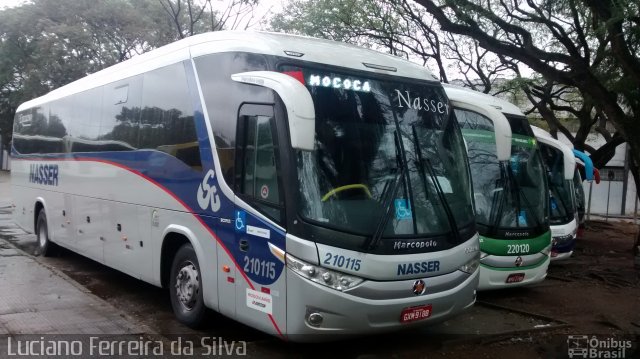 Viação Nasser 210115 na cidade de São Paulo, São Paulo, Brasil, por Luciano Ferreira da Silva. ID da foto: 2707008.