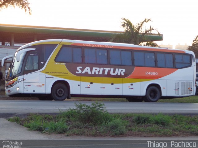 Saritur - Santa Rita Transporte Urbano e Rodoviário 24880 na cidade de Contagem, Minas Gerais, Brasil, por Thiago  Pacheco. Número da foto: #2708454.