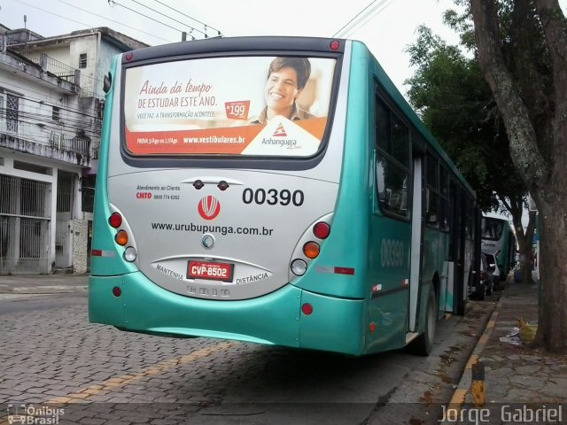 Auto Viação Urubupungá 00390 na cidade de São Paulo, São Paulo, Brasil, por Jorge  Gabriel. Número da foto: #2707558.