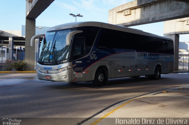 Viação Nasser 226115 na cidade de Campinas, São Paulo, Brasil, por Ronaldo Diniz de Oliveira. Número da foto: #2707594.