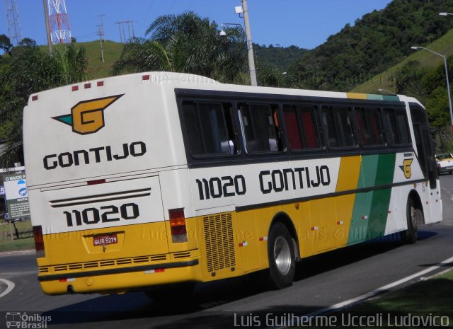 Empresa Gontijo de Transportes 11020 na cidade de Viana, Espírito Santo, Brasil, por Luis Guilherme Ucceli Ludovico. ID da foto: 2707191.