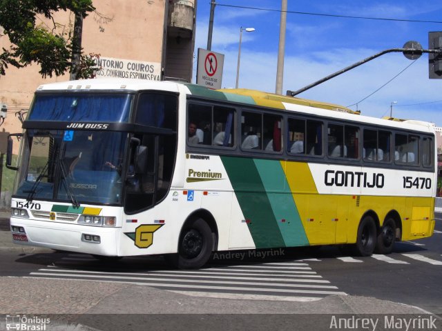 Empresa Gontijo de Transportes 15470 na cidade de Belo Horizonte, Minas Gerais, Brasil, por Andrey Gustavo. ID da foto: 2707379.