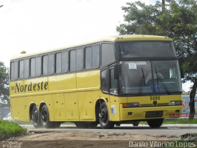 Viação Nordeste 5090 na cidade de Parnamirim, Rio Grande do Norte, Brasil, por Danilo Vitorino Lopes. Número da foto: #2707212.