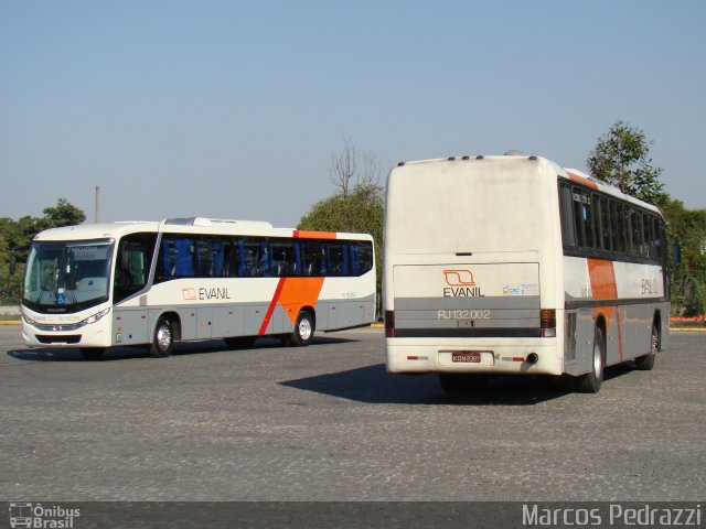 Evanil Transportes e Turismo RJ 132.002 na cidade de Nova Iguaçu, Rio de Janeiro, Brasil, por Marcos Pedrazzi. ID da foto: 2709162.