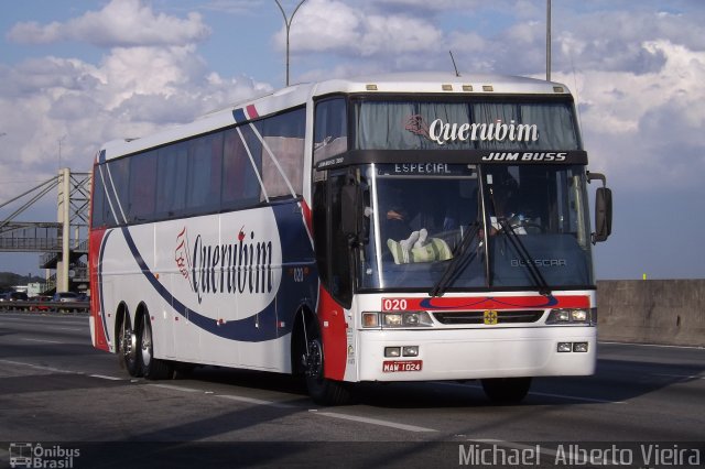 Querubim Transportes e Turismo 020 na cidade de Barueri, São Paulo, Brasil, por Michael  Alberto Vieira. Número da foto: #2709097.
