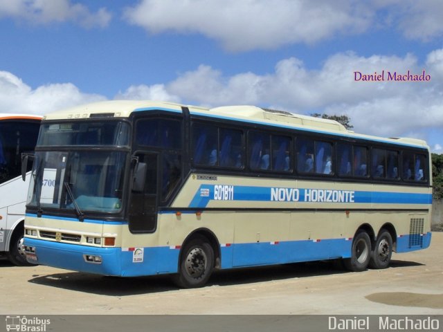 Viação Novo Horizonte 601811 na cidade de Vitória da Conquista, Bahia, Brasil, por Daniel  Machado. Número da foto: #2710179.