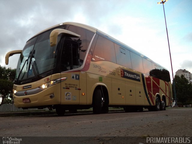 TransTupi Turismo e Fretamento 3200 na cidade de Curitiba, Paraná, Brasil, por Alexandre Rodrigo. Número da foto: #2709017.