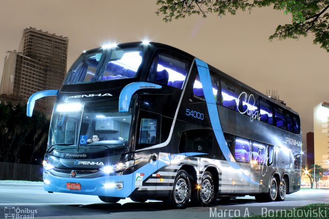 Empresa de Ônibus Nossa Senhora da Penha 54000 na cidade de Curitiba, Paraná, Brasil, por Marco A.   Bornatoviski. Número da foto: #2710164.