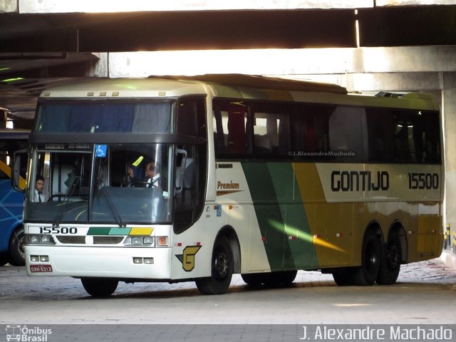Empresa Gontijo de Transportes 15500 na cidade de Belo Horizonte, Minas Gerais, Brasil, por J. Alexandre Machado. Número da foto: #2708841.