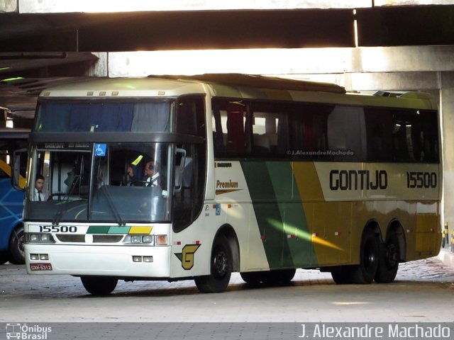 Empresa Gontijo de Transportes 15500 na cidade de Belo Horizonte, Minas Gerais, Brasil, por J. Alexandre Machado. ID da foto: 2708841.