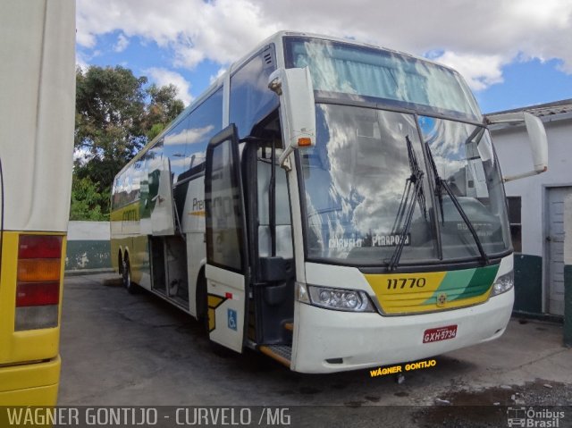 Empresa Gontijo de Transportes 11770 na cidade de Curvelo, Minas Gerais, Brasil, por Wagner Gontijo Várzea da Palma-mg. ID da foto: 2709072.