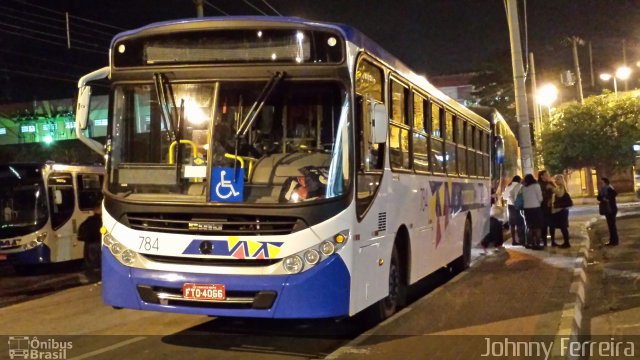 Auto Ônibus Moratense 784 na cidade de Francisco Morato, São Paulo, Brasil, por Johnny Ferreira. ID da foto: 2710564.