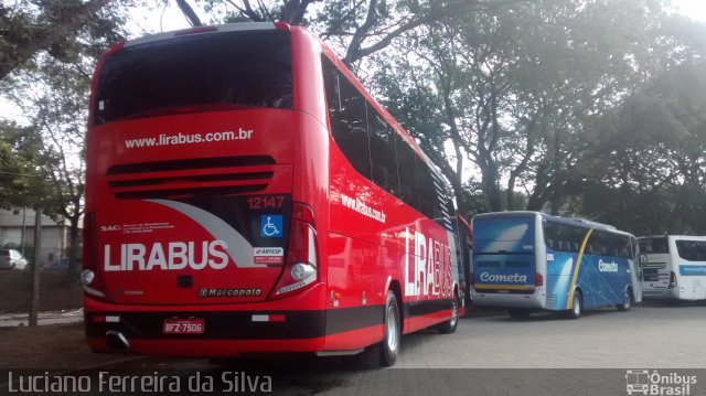 Lirabus 12147 na cidade de São Paulo, São Paulo, Brasil, por Luciano Ferreira da Silva. Número da foto: #2710823.
