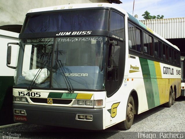 Empresa Gontijo de Transportes 15405 na cidade de Januária, Minas Gerais, Brasil, por Thiago  Pacheco. ID da foto: 2711692.