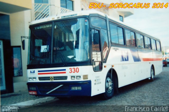 AM Turismo 330 na cidade de Aparecida, São Paulo, Brasil, por EDUARDO - SOROCABUS. Número da foto: #2711070.