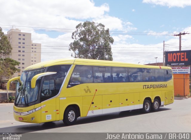 Viação Itapemirim 60523 na cidade de Valparaíso de Goiás, Goiás, Brasil, por José Antônio Gama. ID da foto: 2711408.