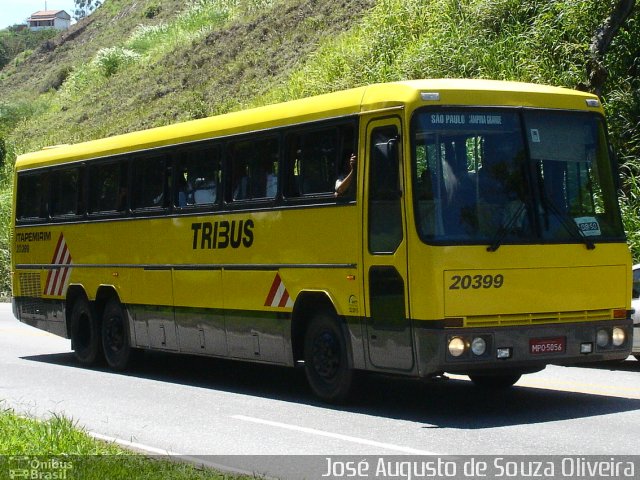 Viação Itapemirim 20399 na cidade de Barra do Piraí, Rio de Janeiro, Brasil, por José Augusto de Souza Oliveira. ID da foto: 2712356.