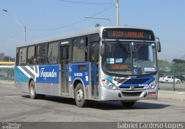 Auto Ônibus Fagundes RJ 101.338 na cidade de Niterói, Rio de Janeiro, Brasil, por Gabriel Cardoso Lopes. Número da foto: #2712576.