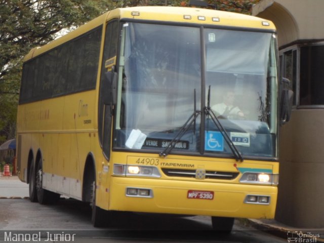 Viação Itapemirim 44903 na cidade de São Paulo, São Paulo, Brasil, por Manoel Junior. ID da foto: 2712789.