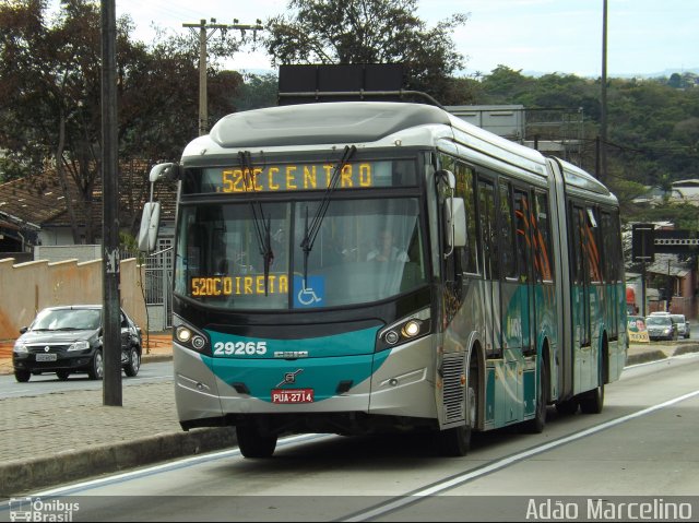 Transbus Transportes > Gávea Transportes 29265 na cidade de Belo Horizonte, Minas Gerais, Brasil, por Adão Raimundo Marcelino. ID da foto: 2714409.