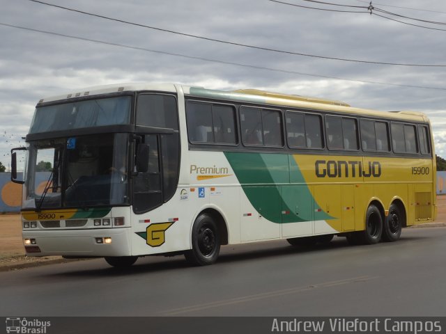 Empresa Gontijo de Transportes 15900 na cidade de Pirapora, Minas Gerais, Brasil, por Andrew Campos. Número da foto: #2713825.