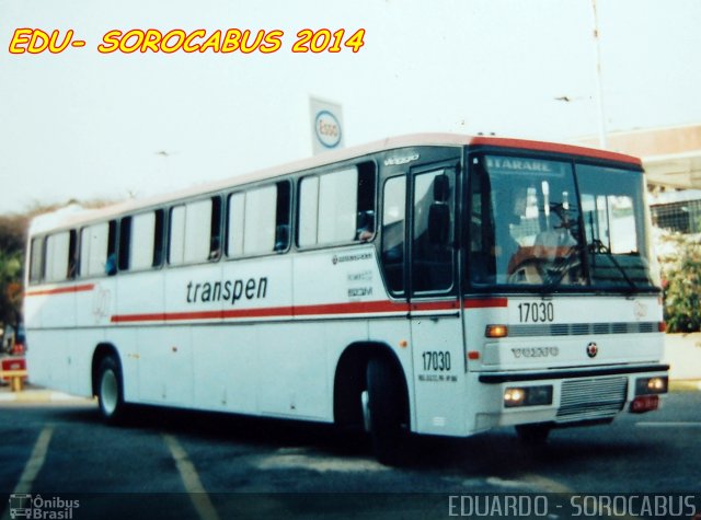Transpen Transporte Coletivo e Encomendas 17030 na cidade de Sorocaba, São Paulo, Brasil, por EDUARDO - SOROCABUS. Número da foto: #2713337.