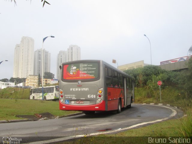 Viação Fervima 601 na cidade de Taboão da Serra, São Paulo, Brasil, por Bruno Santino. Número da foto: #2713587.
