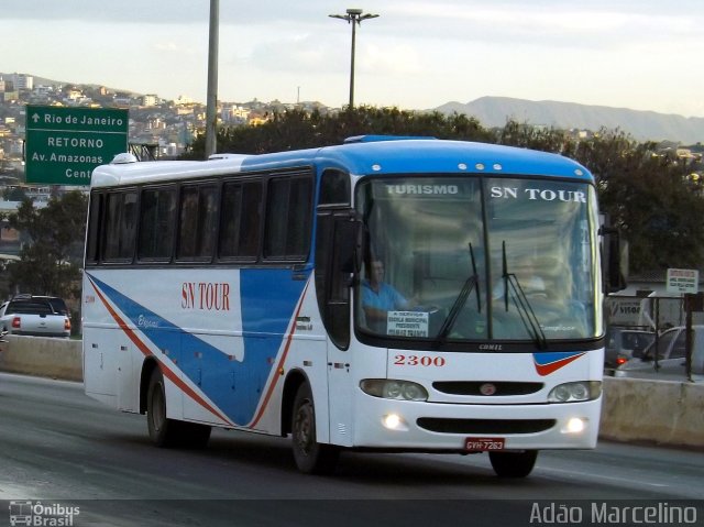 SN Tour Turismo 2300 na cidade de Belo Horizonte, Minas Gerais, Brasil, por Adão Raimundo Marcelino. ID da foto: 2716528.