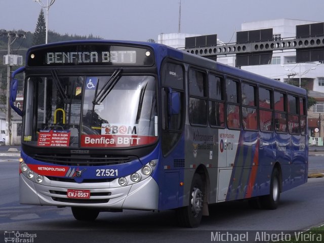 BBTT - Benfica Barueri Transporte e Turismo 27.521 na cidade de Barueri, São Paulo, Brasil, por Michael  Alberto Vieira. Número da foto: #2715980.