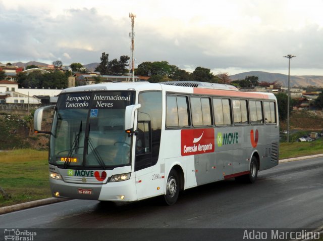 Expresso Unir 2260 na cidade de Belo Horizonte, Minas Gerais, Brasil, por Adão Raimundo Marcelino. Número da foto: #2716543.