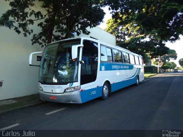 Expresso São Geraldo 14000 na cidade de Uberlândia, Minas Gerais, Brasil, por Carlos Julio. Número da foto: #2714612.