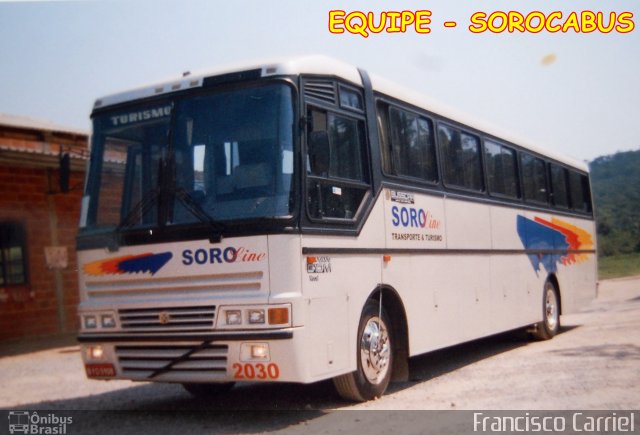 Sorobus Transporte e Turismo 2030 na cidade de Sorocaba, São Paulo, Brasil, por EDUARDO - SOROCABUS. Número da foto: #2716589.