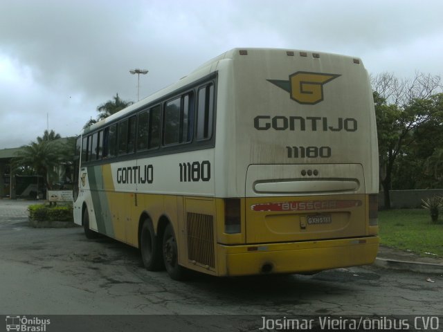 Empresa Gontijo de Transportes 11180 na cidade de Curvelo, Minas Gerais, Brasil, por Josimar Vieira. ID da foto: 2715839.