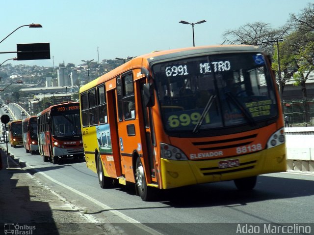 Viação Novo Retiro 88138 na cidade de Contagem, Minas Gerais, Brasil, por Adão Raimundo Marcelino. Número da foto: #2718235.