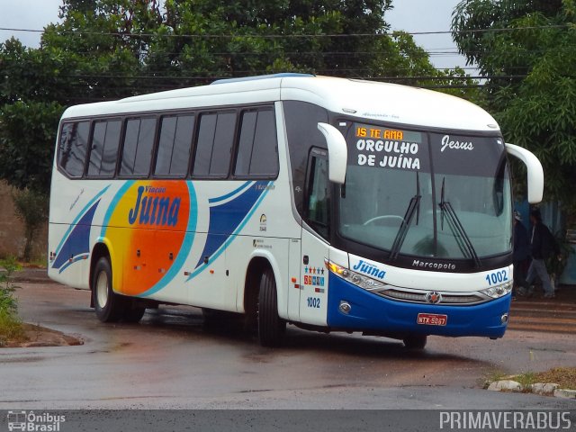 Viação Juína 1002 na cidade de Cuiabá, Mato Grosso, Brasil, por Alexandre Rodrigo. Número da foto: #2717809.