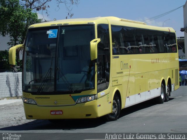 Viação Itapemirim 9517 na cidade de Rio de Janeiro, Rio de Janeiro, Brasil, por André Luiz Gomes de Souza. Número da foto: #2718701.