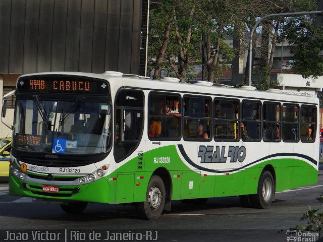 Expresso Real Rio RJ 133.120 na cidade de Rio de Janeiro, Rio de Janeiro, Brasil, por João Victor. Número da foto: #2718623.