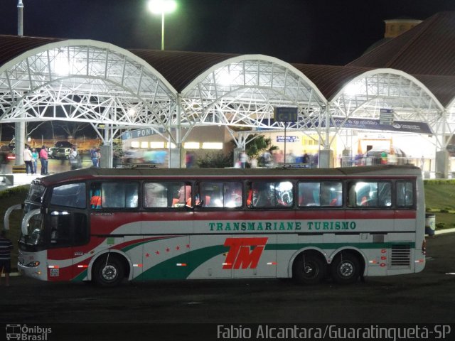 Transmariane Turismo 580 na cidade de Aparecida, São Paulo, Brasil, por Fabio Alcantara. Número da foto: #2717207.